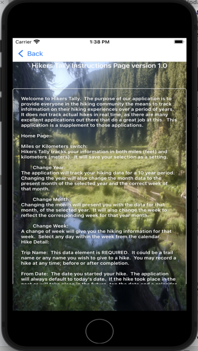 Screenshot #2 pour Hikers Tally