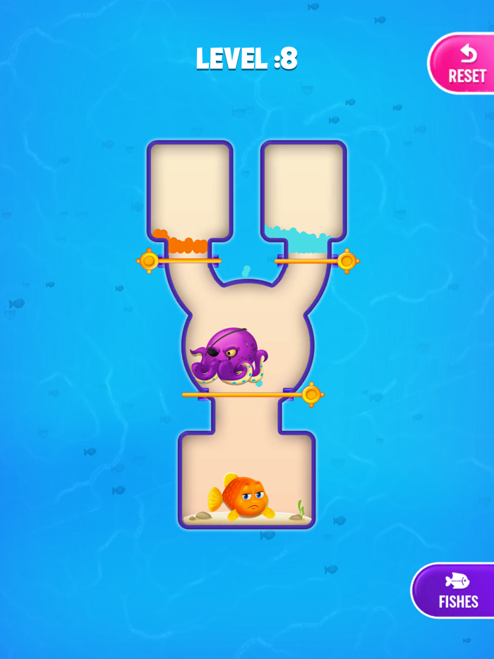 Fishdom Puzzle 3D - Pin Rescue