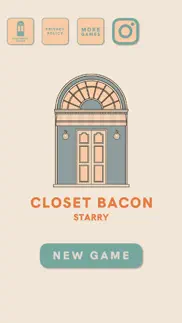 closet bacon starry problems & solutions and troubleshooting guide - 3