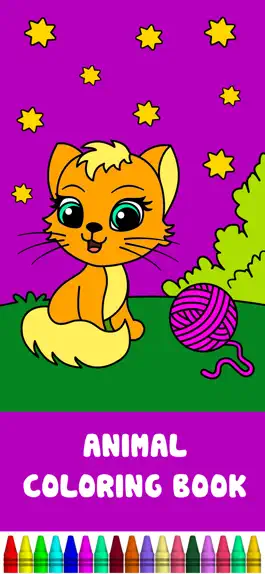 Game screenshot Animal Coloring Book Baby Pets mod apk