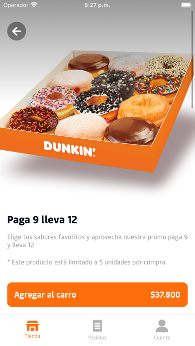 Dunkin' Colombia Screenshot