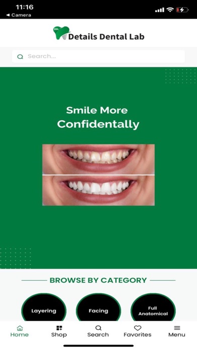Details Dental Lab Screenshot
