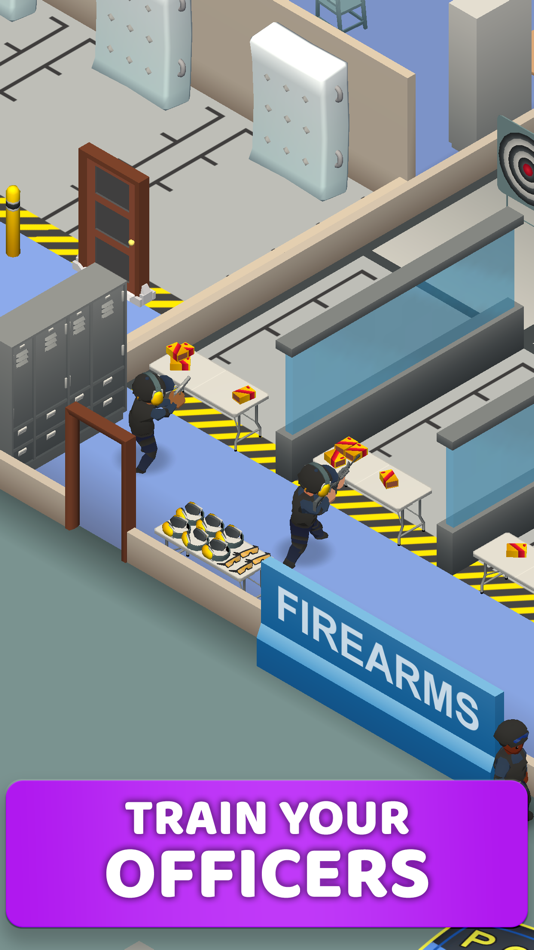 #2. Idle SWAT Academy Tycoon (iOS) Podle: IsCool Entertainment