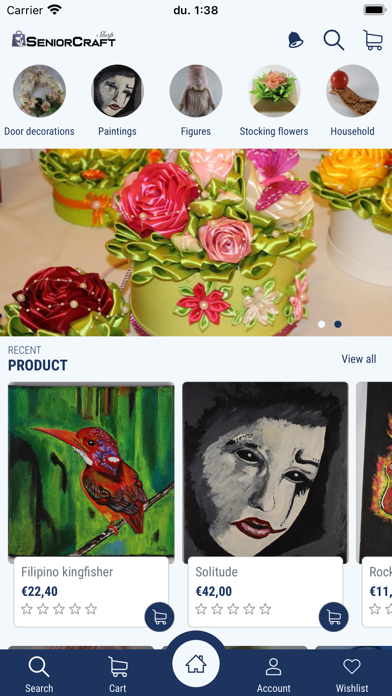 SeniorCraftShop Screenshot