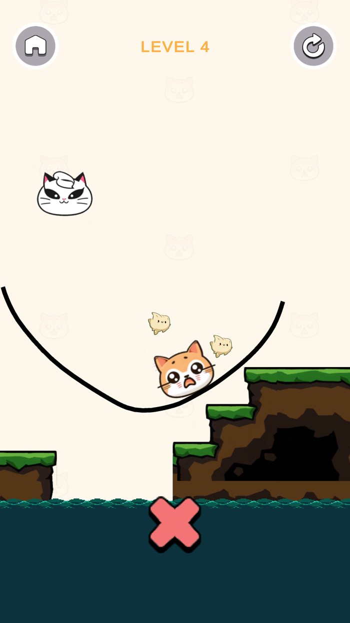 Oh No Cat Drawing Puzzle Game