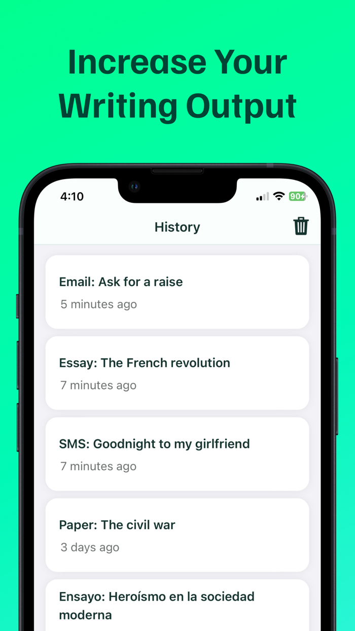 AI Write EmailStoryTextSMS