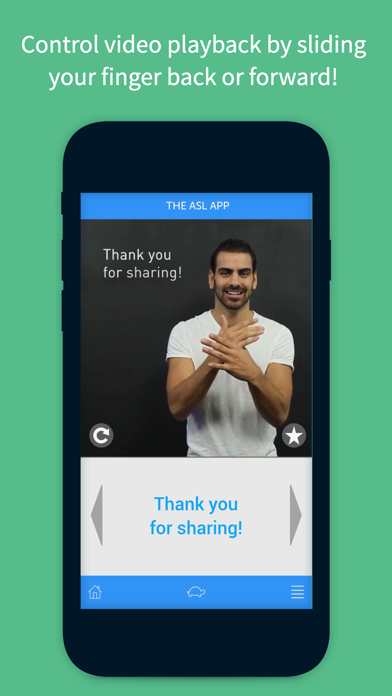 The ASL App Screenshot