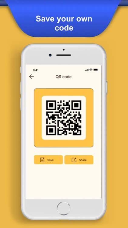 Yellow QR Scanner