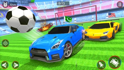 Rocket Car Soccer League Mania Screenshot
