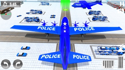 Cargo Plane Police Transporter Screenshot