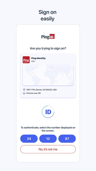 PingID Screenshot