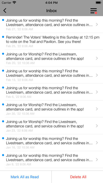 Redeemer Lutheran Peoria IL Screenshot
