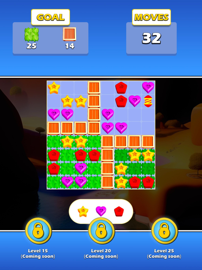 Geometric Color Block