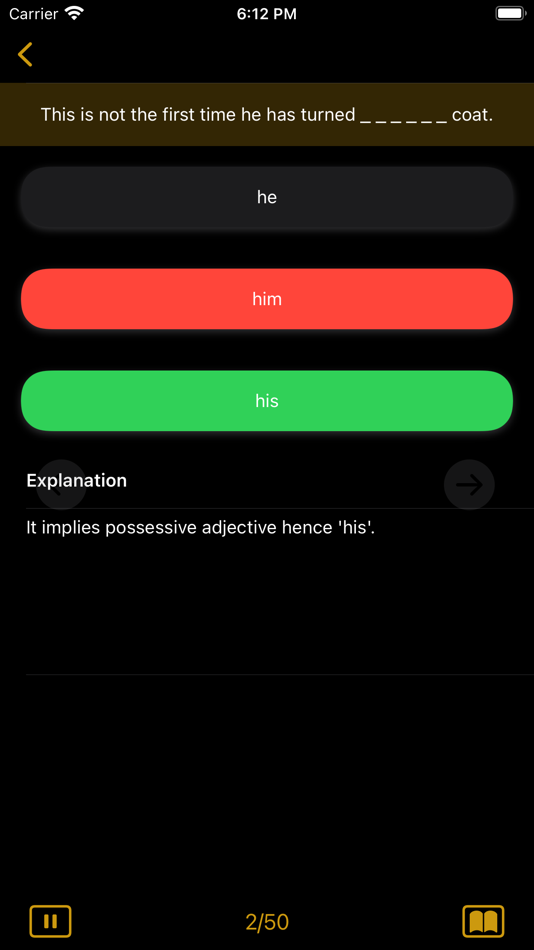 #8. Grammar Express: Nouns Lite (iOS) 由: Webrich Software Limited