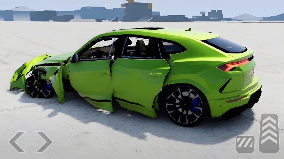 Stunt Car Crash - 1.1 - (iOS)