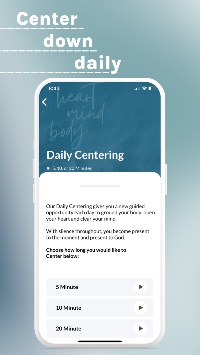 Second Breath Daily Meditation