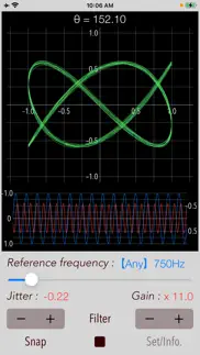 How to cancel & delete sound lissajous meter 1