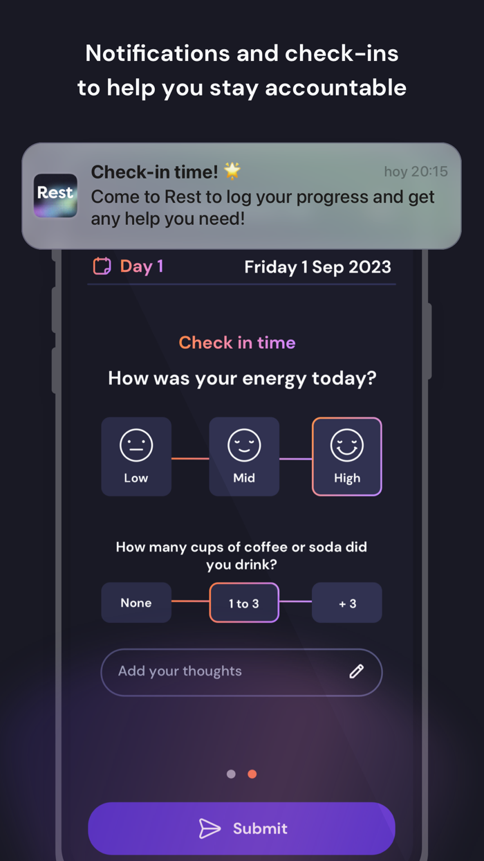 Rest Coach for Better Sleep