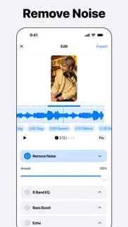 klin: ai video sound cleaner iphone screenshot 3