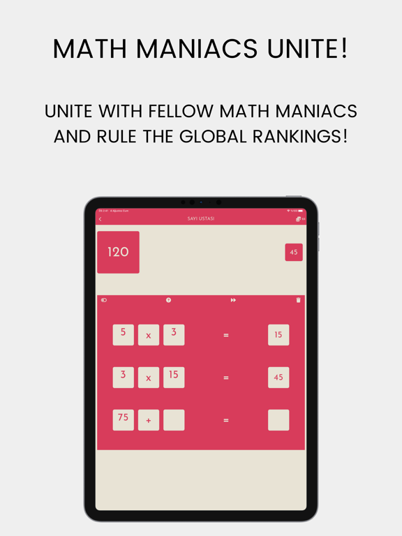 Number Ninja - Math Sensei iPad screenshot