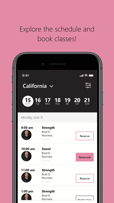 Dynamis Fitness CA Screenshot