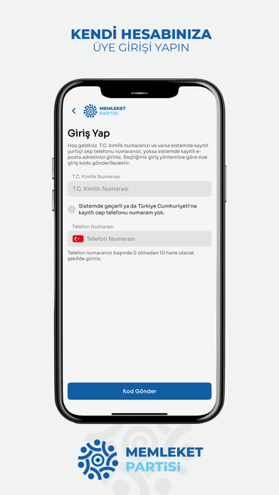 Memleket Partisi Screenshot