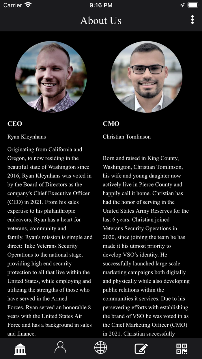 Veterans Security Operations