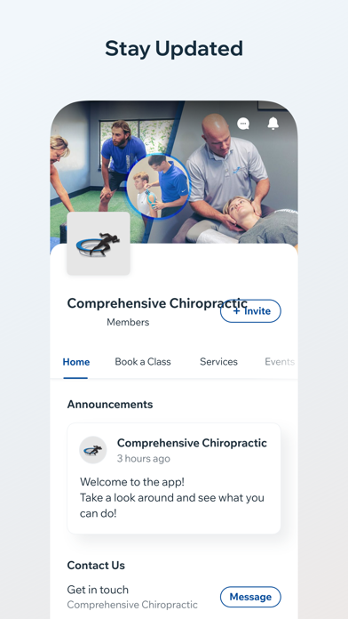 Comprehensive Chiropractic Screenshot