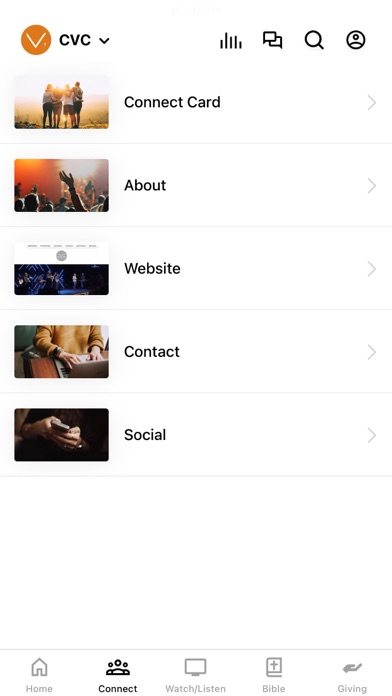 Cobb Vineyard Church Screenshot