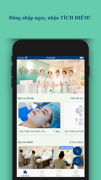 Love + Rosa Beauty Spa Screenshot