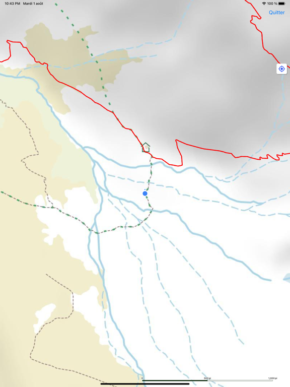 Screenshot #6 pour Carte de randonnée ign & gps