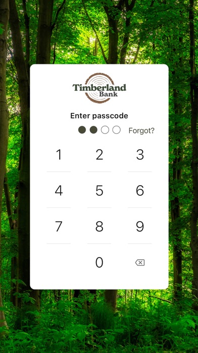 Timberland Bank Screenshot