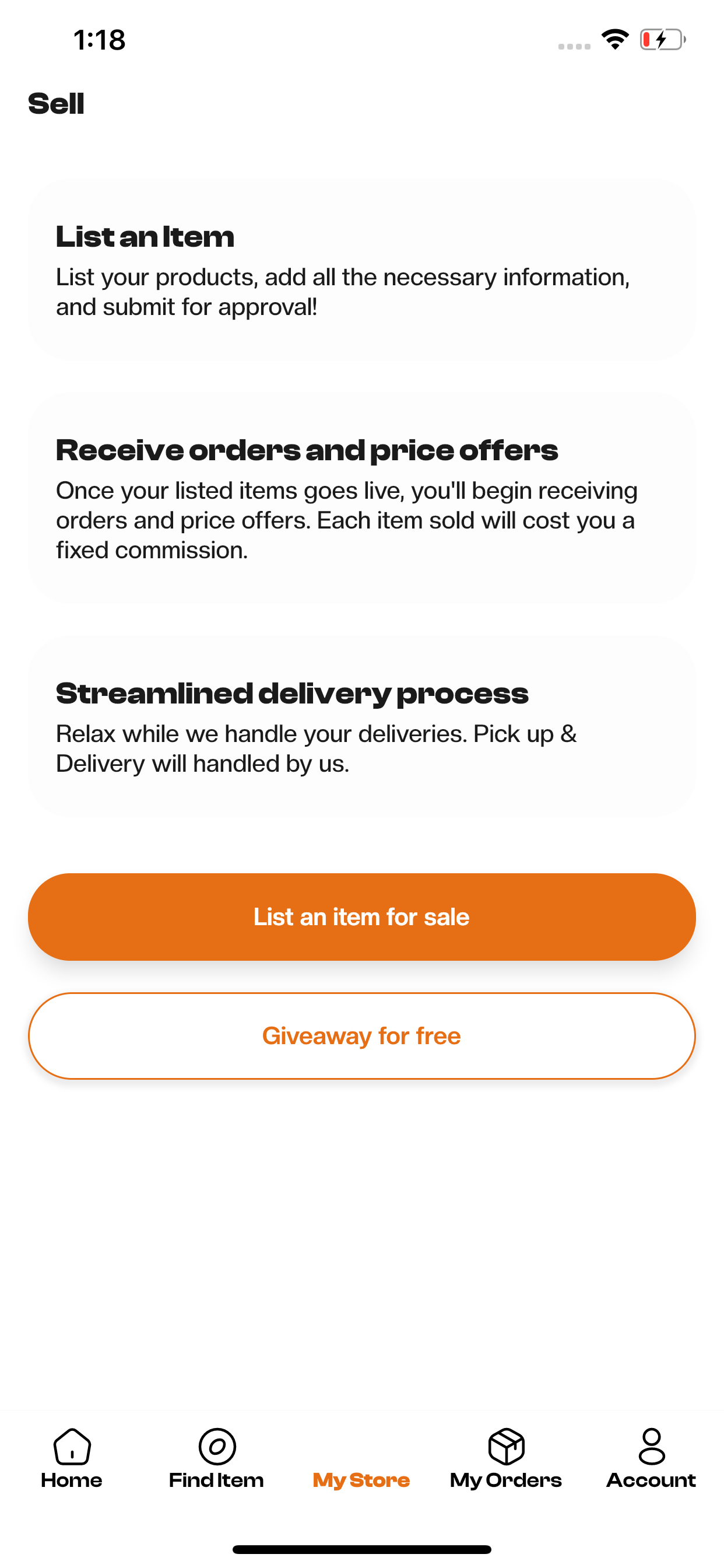 Declutters App