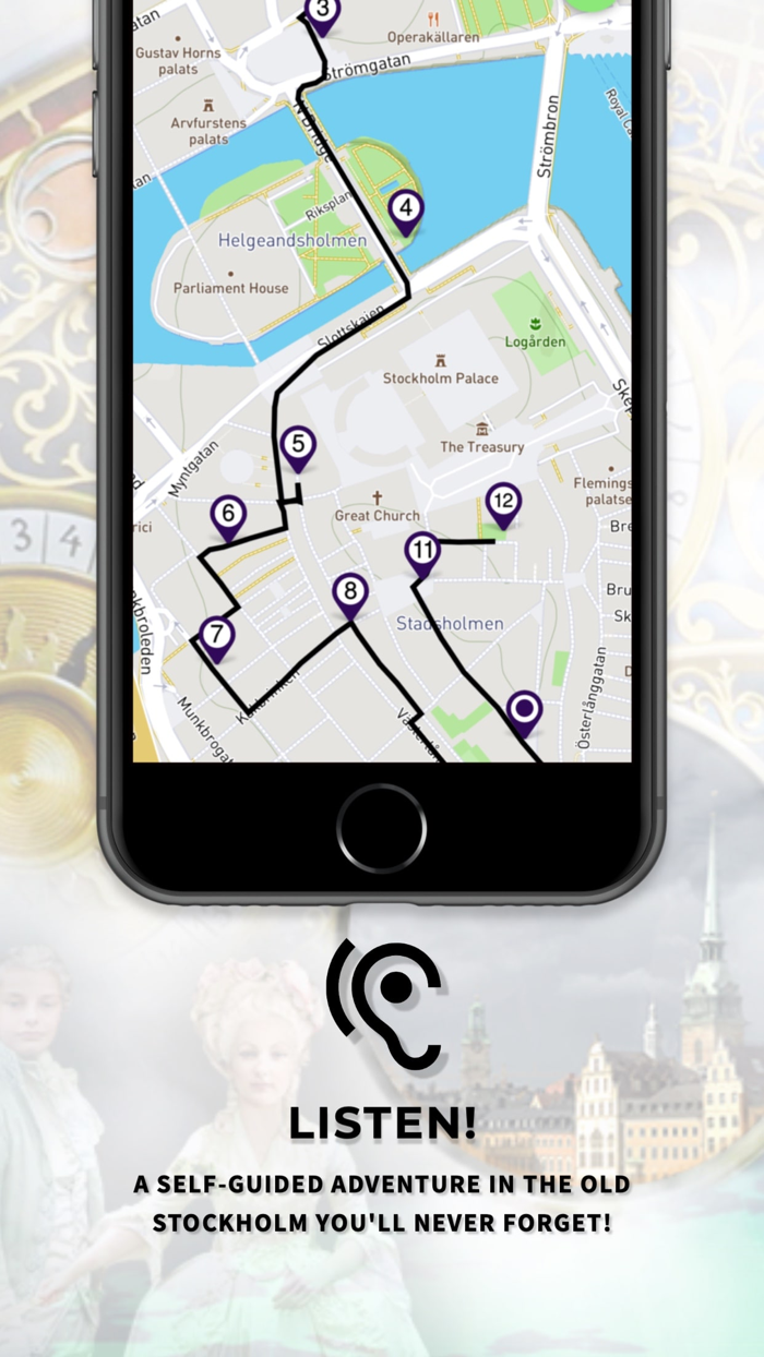 Gamla Stans Guide App