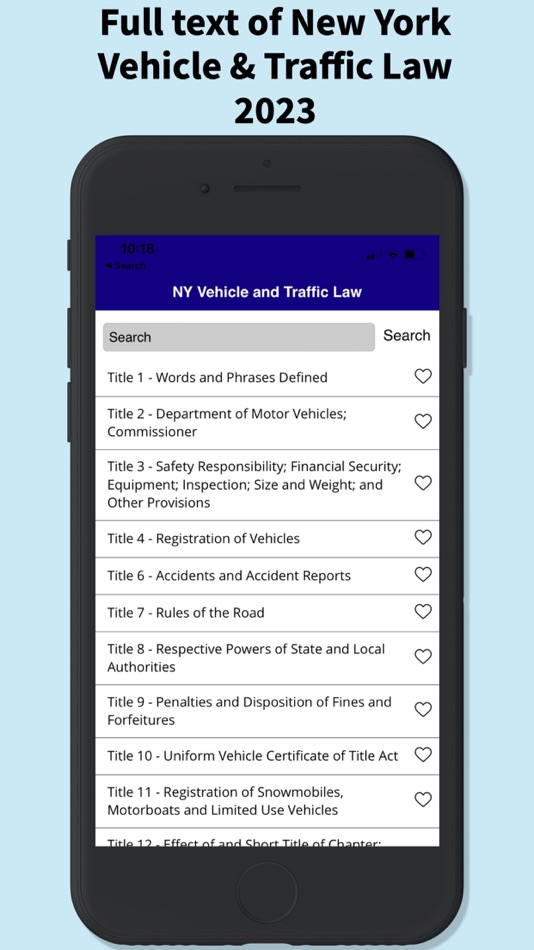 #1. NY Vehicle & Traffic Law Pro (iOS) Podle: Payal Seth