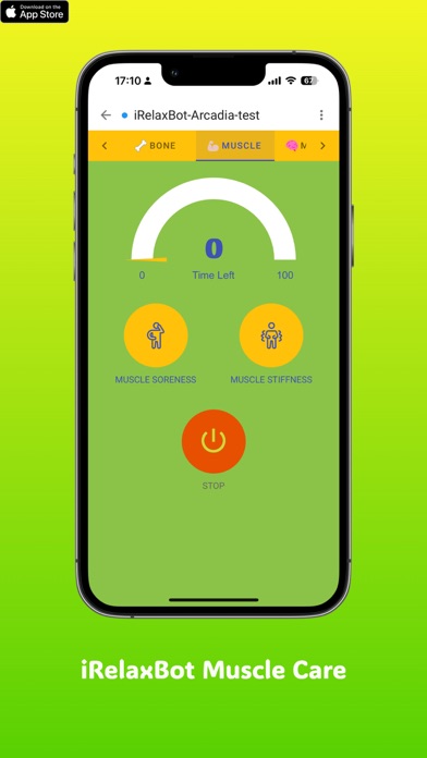 iRelaxBot app screenshot