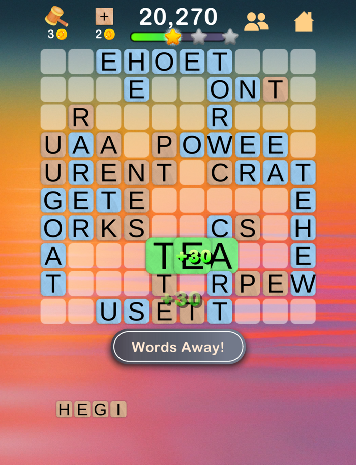 Words Away - Word Puzzle Game
