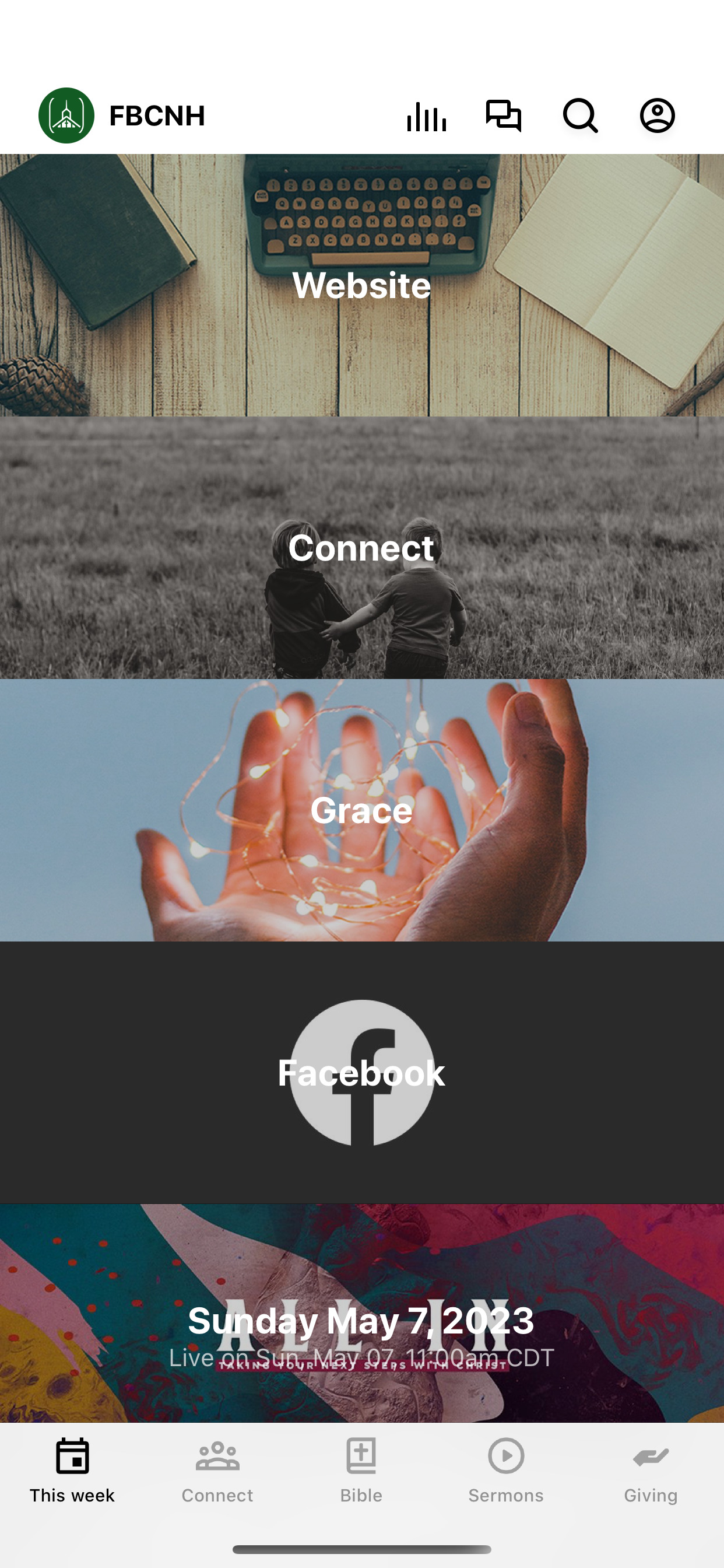 First Baptist Church New Hope