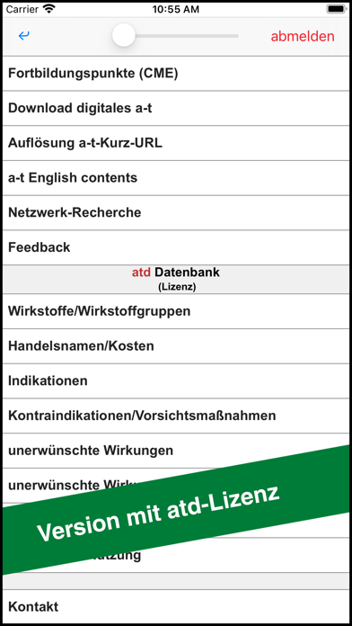 arznei-telegramm & atd Screenshot