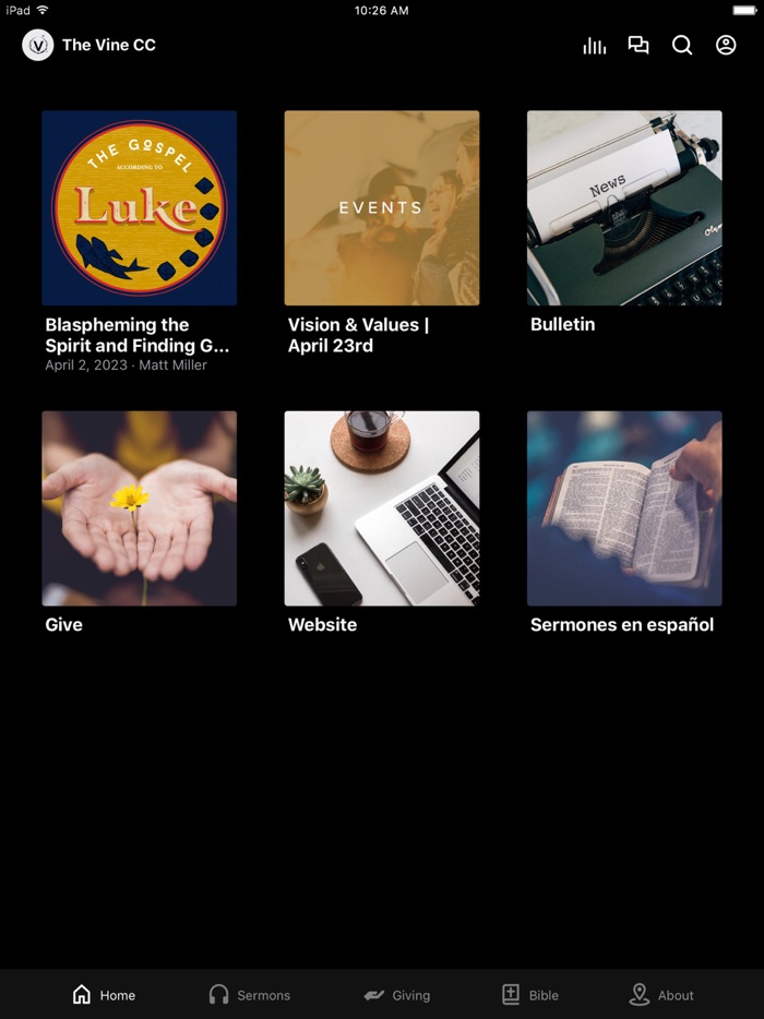 The Vine Community Church App