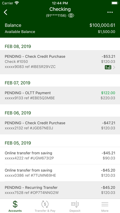 Coconino Federal Credit Union Screenshot