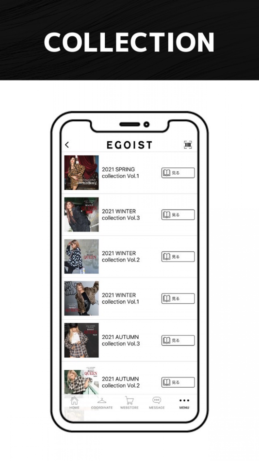#5. EGOIST 公式アプリ (iOS) By: EGOIST Co.,ltd.