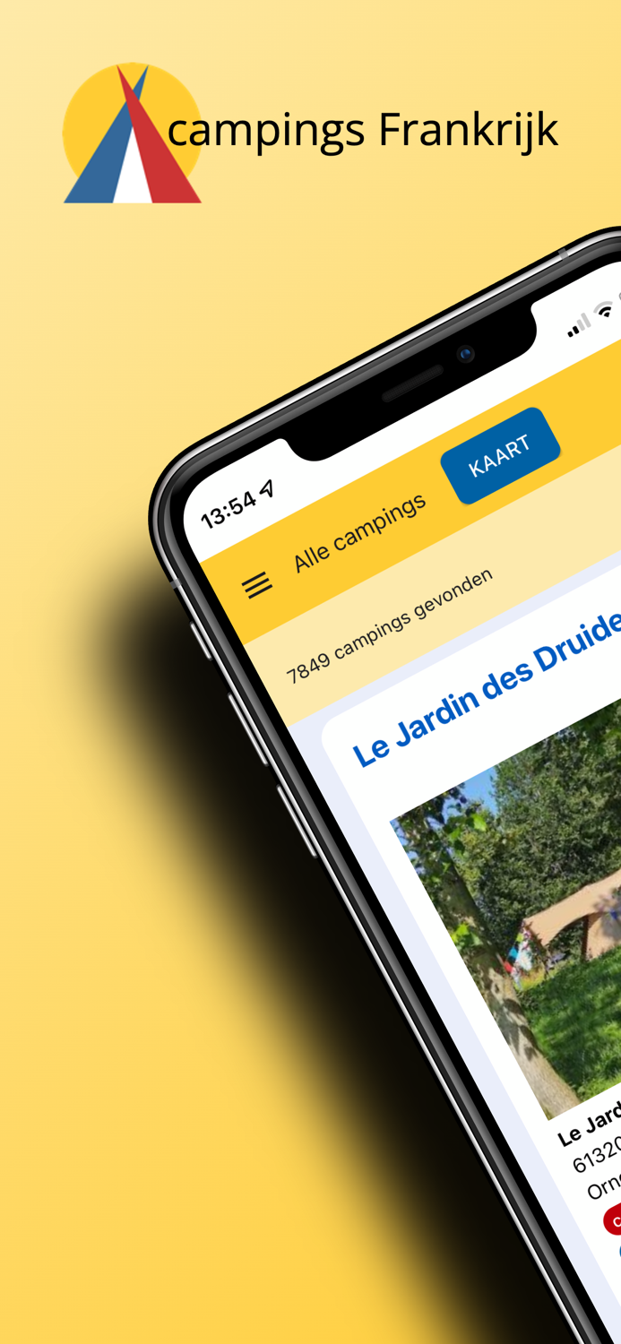 alle campings in Frankrijk