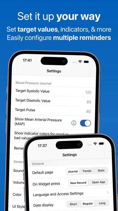 Blood Pressure • BP Tracker Screenshot