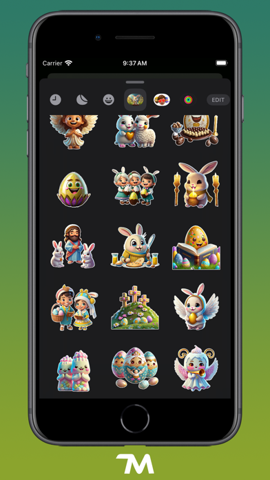 Screenshot #3 pour Divine Easter Stickers