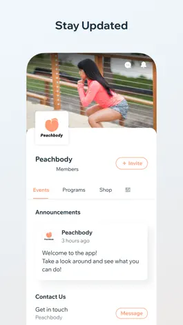 Game screenshot Peachbody apk