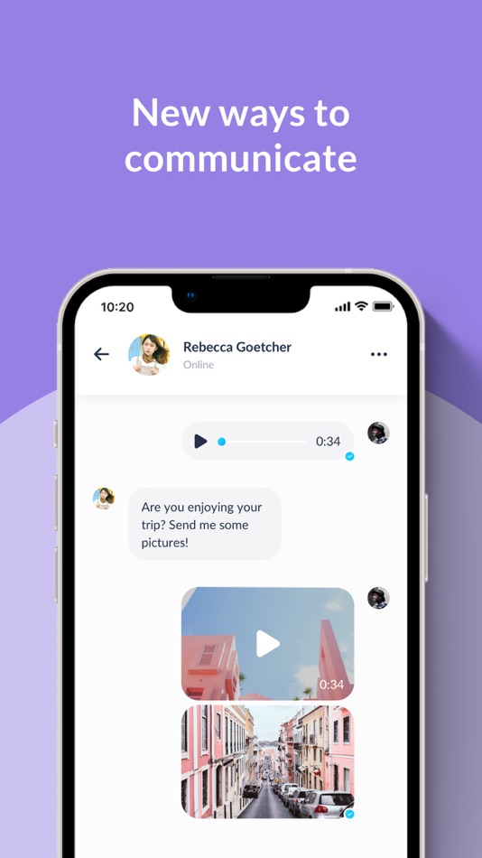 #6. Stasher Messenger (iOS) Podle: Rock Jam Production SRL