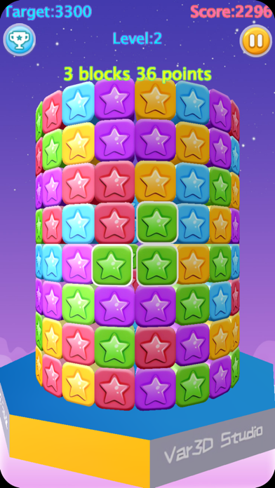 Super Stars Crush 3D Screenshot