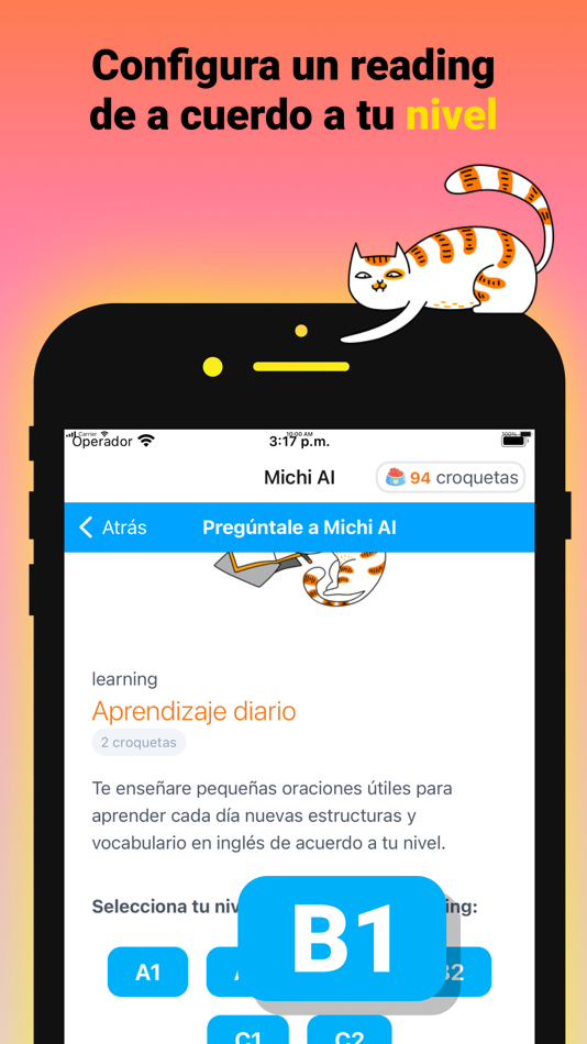 #3. Michi AI (iOS) 由: Christian Irack Flores Maldonado