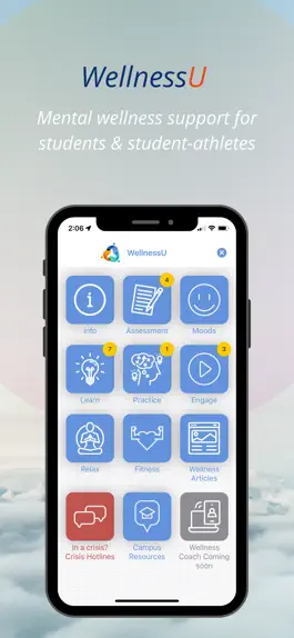 Game screenshot WellnessU - Mental Wellness mod apk